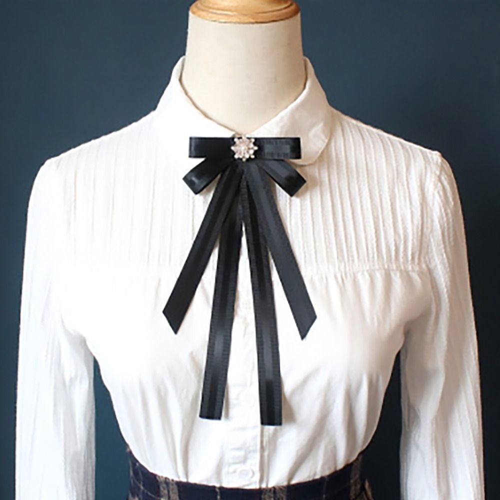 Fashion Polyester Ribbon Bowkn - Bow Tie Pre Tied ulasan dan harga