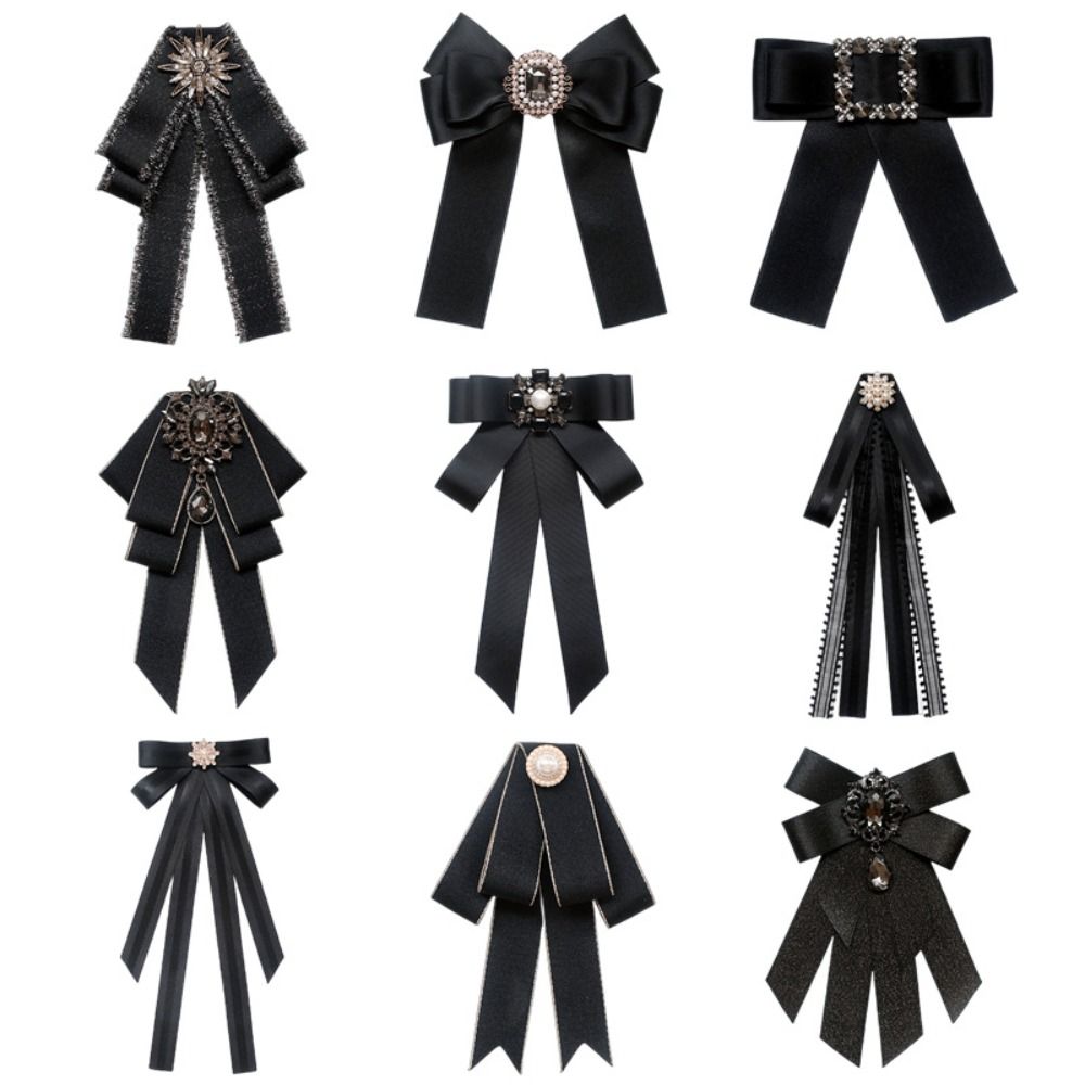 Fashion Polyester Ribbon Bowkn - Bow Tie Pre Tied ulasan dan harga
