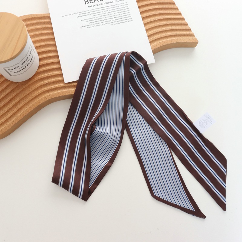 2025 New Striped Small Silk Sc - Silk Tie Striped ulasan dan harga