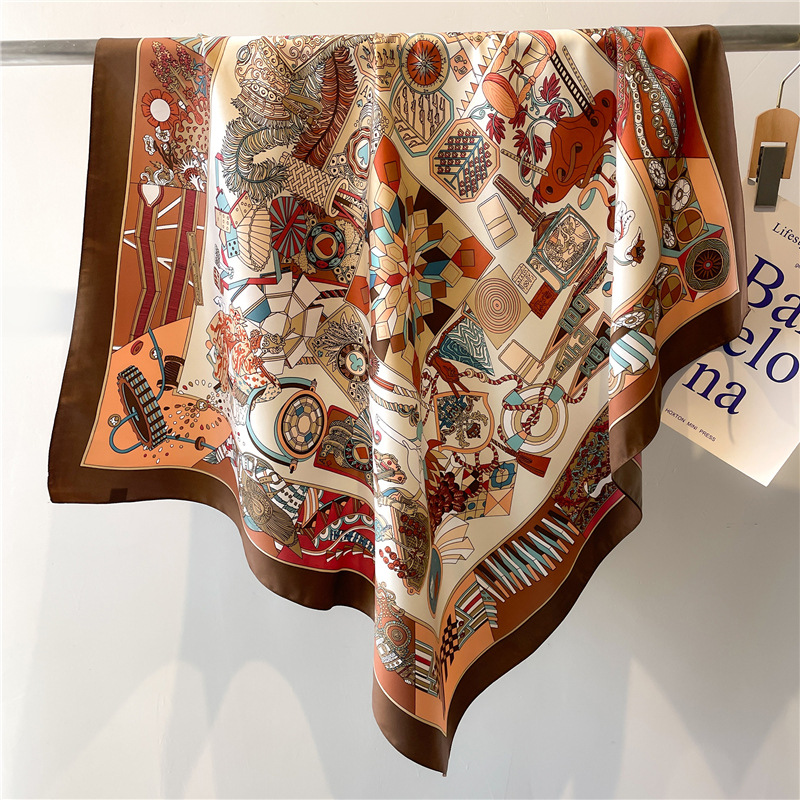 2026 New Square Twill Silk Sca - Scarf Silk Square ulasan dan harga