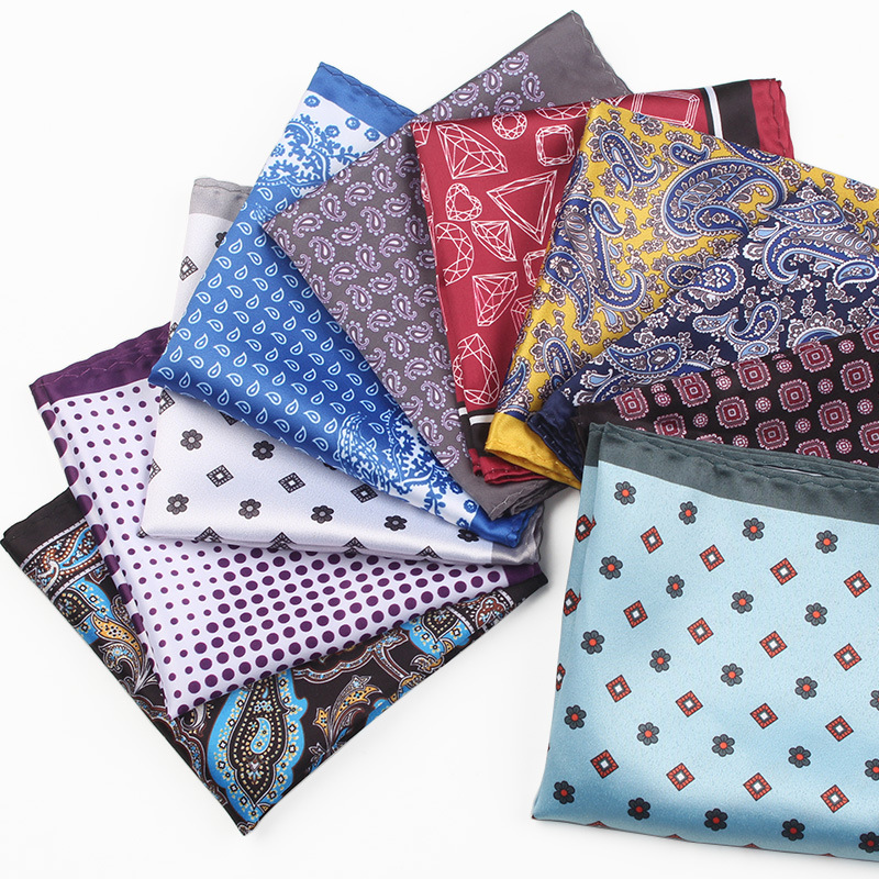 Men's Handkerchief for Paisley - Pocket Square Set ulasan dan harga
