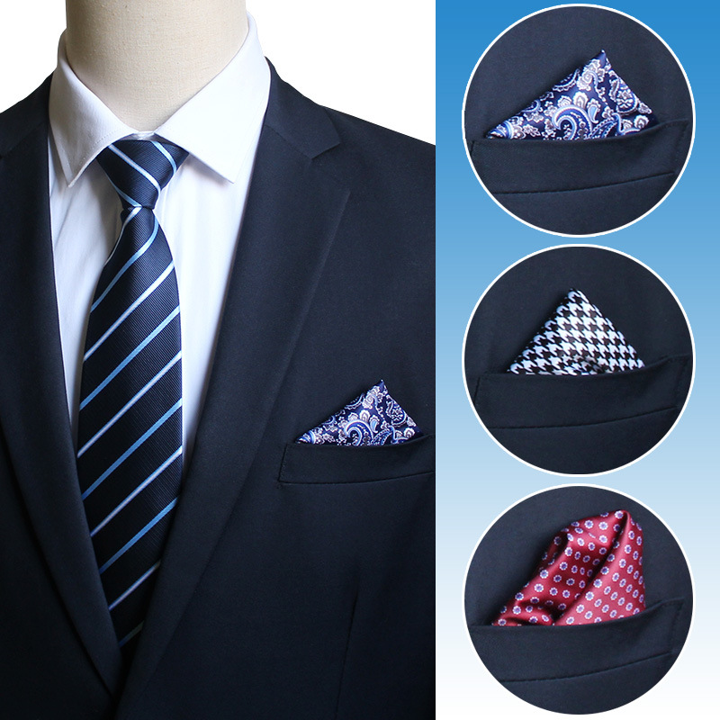 Men's Handkerchief for Paisley - Pocket Square Set ulasan dan harga