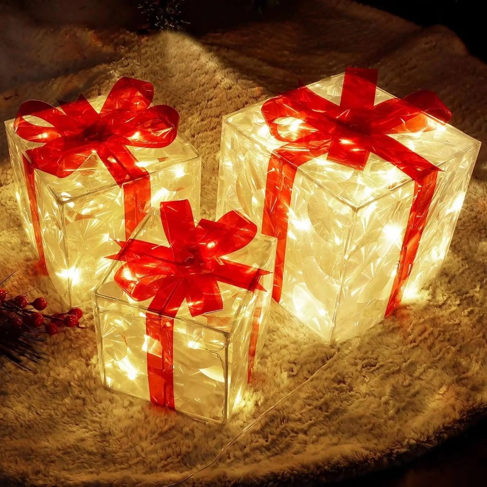 With Bow Christmas Gift Boxes  - Bow Tie Pre Tied ulasan dan harga