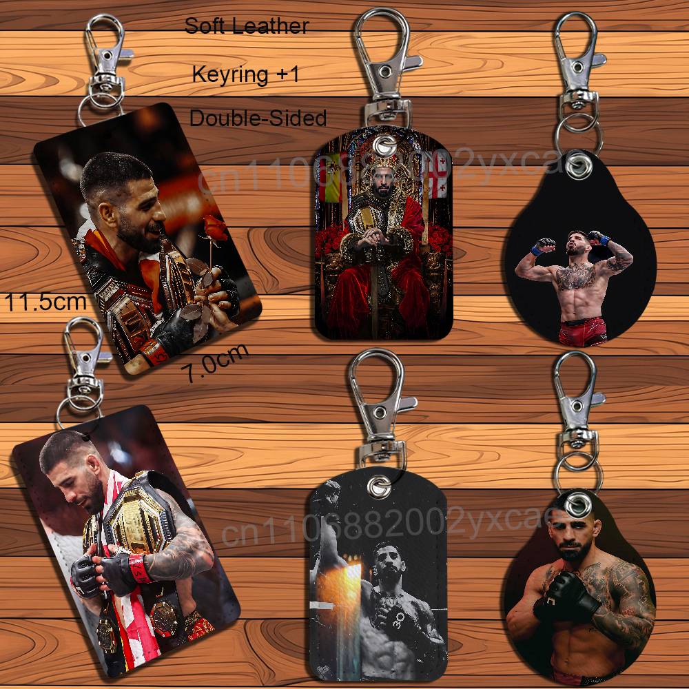 Looking forward Ilia Topuria L - Lanyard Badge Holder ulasan dan harga