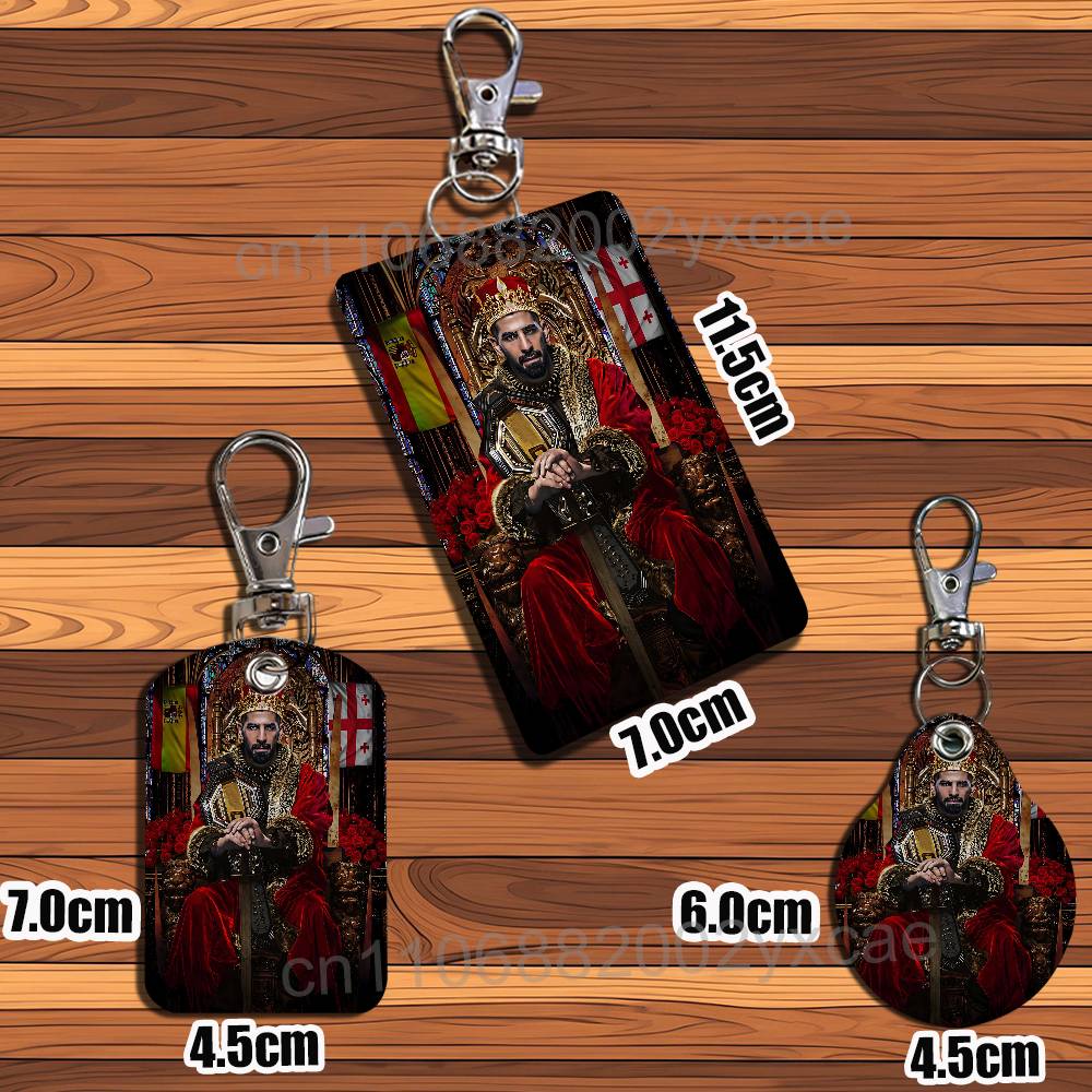 Looking forward Ilia Topuria L - Lanyard Badge Holder ulasan dan harga